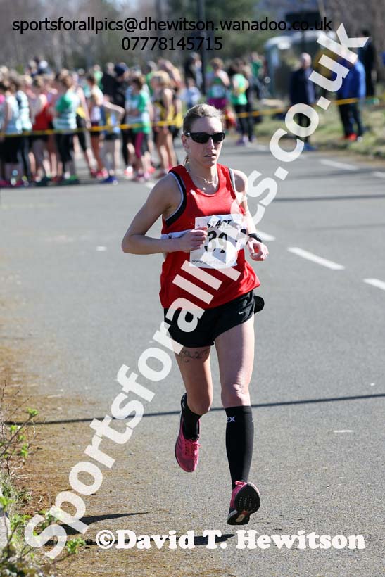 Senior womens Elswick Harriers Good Friday Road Relays. Photo: David T. Hewitson/Sports for All Pics